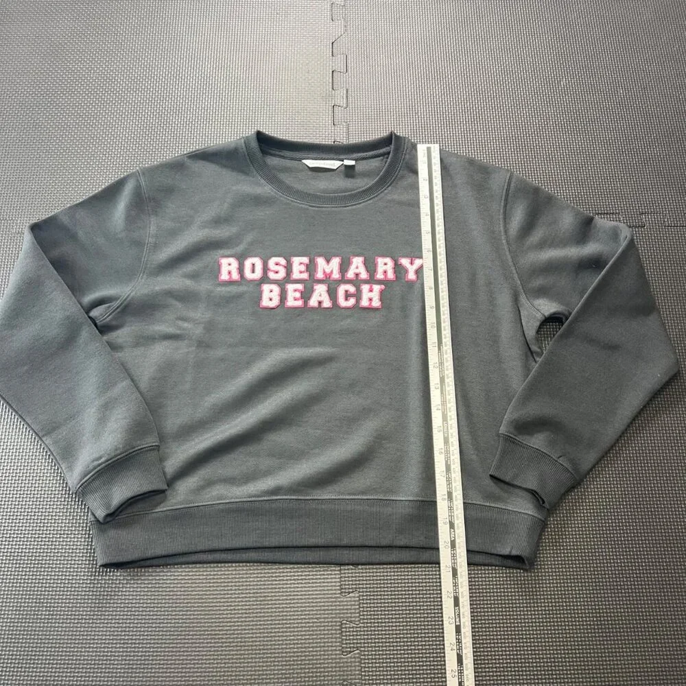 Camp David Rosemary Beach Gray Crewneck Sweatshirt S Casual Pullover - Picture 4 of 5